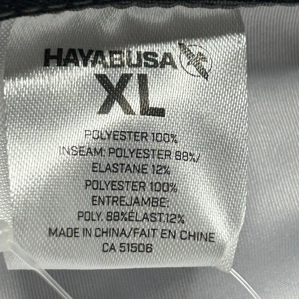 Hayabusa Hex Mid Thigh Fight Shorts Mens XL Gray MMA Training Athletic NWT